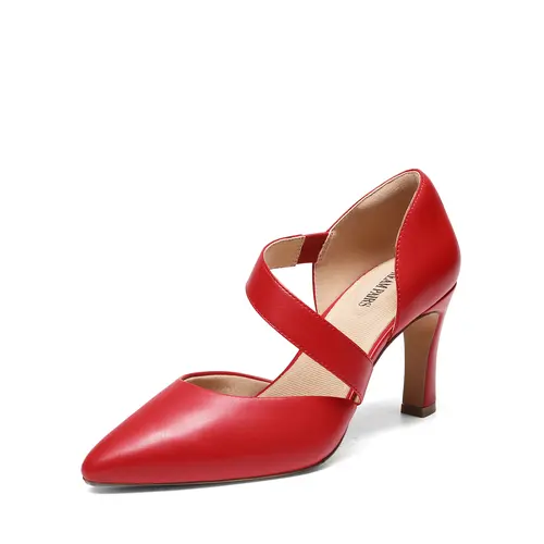 DREAM PAIRS Women's Elegant Stylish D'Orsay Stiletto Heeled Pumps - Classic Pointed Toe, Comfortable Footwear with Latex Insole Cushions for Long Wear, Formal Occasions, Women's Heeled Shoes
