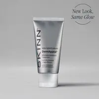 SKINN Cosmetics DermAppeal Microdermabrasion BeautyTreatment w/ V5 Crystal Technology Facial Exfoliate Tube - Powerful Microdermabrasion Skincare Treatment for All Skin Types Brightening Exfoliating Moisturizing Chemical Exfoliant