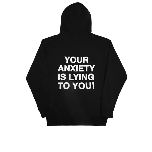 We're Not Really Strangers Your Anxiety Is Lying To You Hoodie