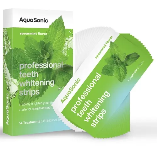 Professional Teeth Whitening Strips | AquaSonic