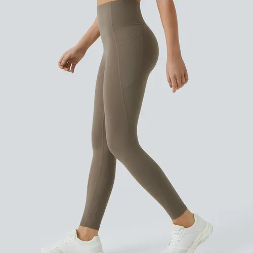 Halara UltraSculpt High Waisted Tummy Control Pocket Shaping Training Leggings