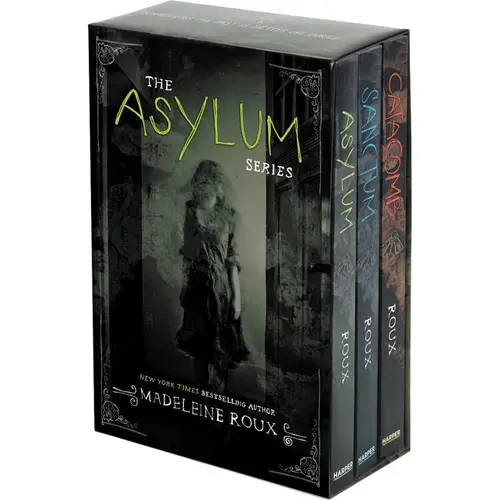 Asylum 3-Book Box Set by Madeleine Roux | Asylum, Sanctum & Catacomb | YA Horror, Mystery & Suspense [Paperback Books]