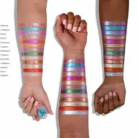 Single Duo Chrome Glitter Eyeshadow by Adriana Nichole Cosmetics, Ethereal Color Shifting Shimmer Makeup