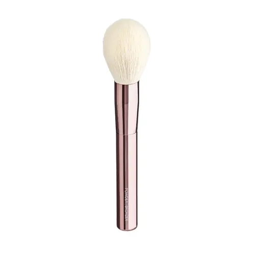 Jenny Patinkin Sustainable Luxury Soft Bristles Face Makeup Brush - 2.5x as Many Bristles, Semi-Loose Sustainably Produced, Portable Professional Smoothing Tool for Powder Use, Natural Look Application