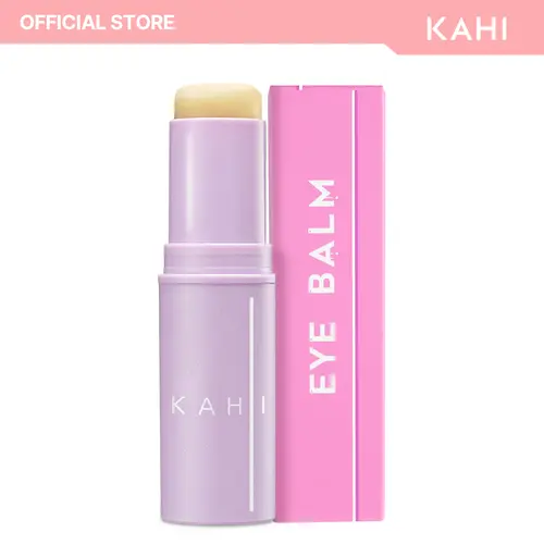 KAHI Firming Eye Balm Stick - Korean 0.32 fl oz Eye Cream, Anti-Aging Oil-Based Moisturizer for Sensitive Skin, Barrier Repair, Hydrate, Boost Radiance, Reduce Wrinkles & Bags