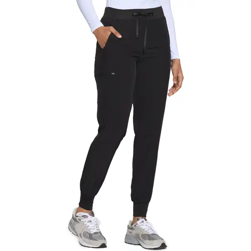 COZYFIT Luna Women's Scrub Pants - Soft Stretchable Jogger, Yoga Style with 5 Pockets, Slim Fit, Machine Washable Pants for Women's Clothes, Workout Clothes, Gym Use