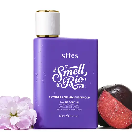 New!Sttes Perfume 05#（VANILLA ORCHID SANDALWOOD） - Eau De Perfume 100ml (3.4fl Oz)  Woody food tune (Vanilla+Orchid+Sandalwood)
