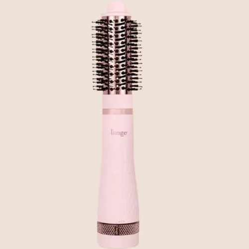 L'ANGE HAIR Multi-Volume Interchangeable Blow Dryer Brush - Ionic Titanium Barrel Hair Styling Appliance with Negative Ion Output, Fast Heating, Twist Controls, Heat-Resistant Cover for Blowout, Smooth Shine, Frizz-Free Silky Straight Results