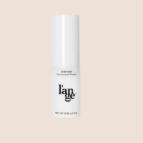 L'ANGE HAIR Star Dust Travel-Size Dry Shampoo Powder - Tapioca Starch Formula Absorbs Oil, Adds Volume, Residue-Free, 0.35 oz