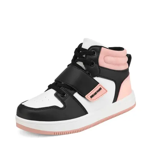 DREAM PAIRS Unisex Kids' LilLegends Skyhigh High-Top Basketball Sports Shoes - Student Youth Fashion Active Kids Footwear, Rubber Sole, Elastic Laces, All-Seasons Comfort