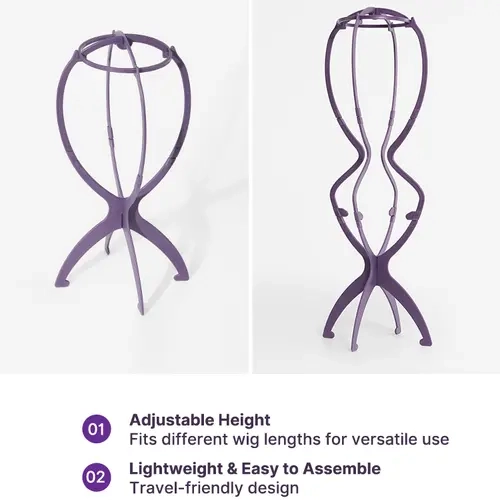 【LIVE Only】Portable Wig Stand Durable Collapsible Wig Holder for All Wig｜Luvme Tools & Accessories