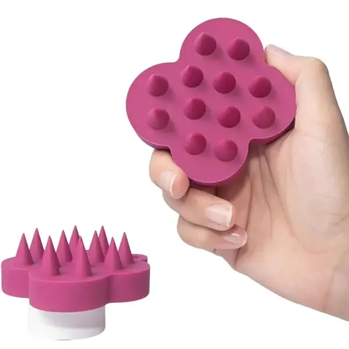 Eco-Friendly & Safe Food-Safe Soft Silicone Scalp Massager Brush - Ergonomic Butterfly Design, Gentle Lightweight Scalp Care Tool for Wet/Dry Hair, Shampoo Application, Waterproof, Anti-Dandruff, Circulation Support, Ideal Haircare & Body Care Gift