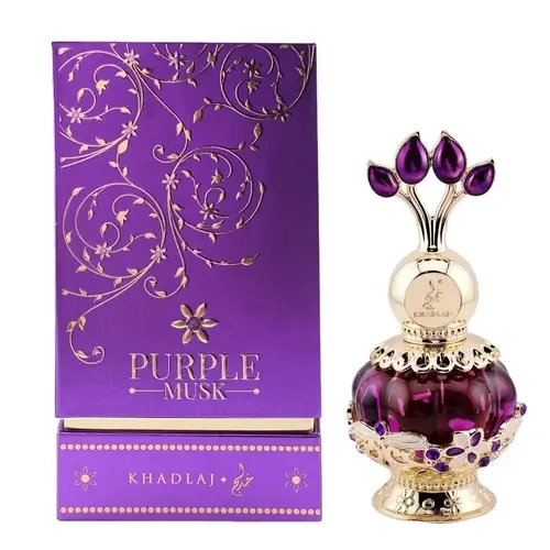 Khadlaj Purple Musk Concentrated Perfume Oil, 20 Ml