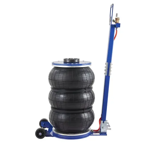 VEVOR 5-Ton Pneumatic Jack, 11000 lbs Triple-Bag Air Jack, 1-6 Sec Fast Lifting, 5.5-18.5in Range, 17.7in Lift Height, Steel Pipes, Long Handle, Mechanic Tools for Mechanics’ Car Repair
