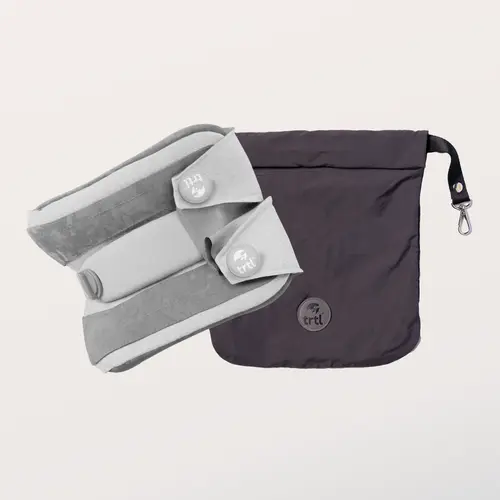 trtl Pillow Plus - Adjustable Neck Pillow for Traveling - with Foam Padding for Neck Support