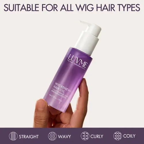 【LIVE Only】 Wig Renewal Hair Oil, Repairs Dry & Damaged Hair, Boosts Shine, Controls Frizz | Add-on Item