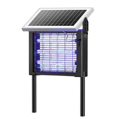 OGERY 3500V Solar Bug Zapper, High Power Cordless Mosquito Zapper with Smart Light Sensor, Dual Solar & USB Rechargeable Insect Killer for Patio, Garden, Backyard, Outdoor Use summerwins