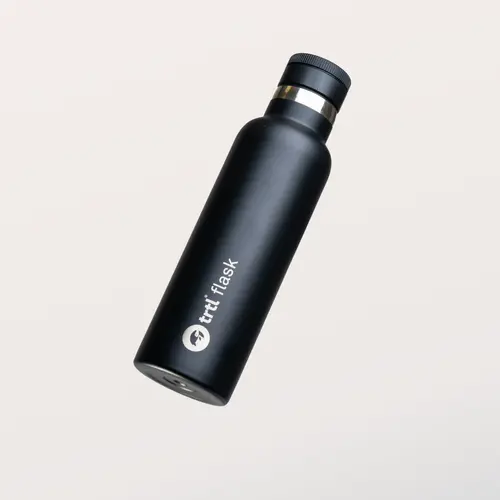 TRTL FLASK Unisex Durable Leak-Proof Sports Water Bottle with Lid, Outdoor Tumbler for Day-Long Active Use, Keeps Beverages at Ideal Temperature, Suitable for Holding Valuables