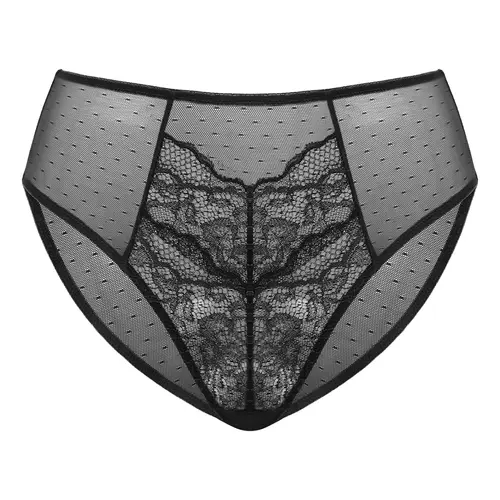 HSIA Enchante Floral Lace Sheer Mesh Back Bikini Underwear Matching Panty