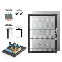 Artilume Honeycomb Laser Bed 300×400mm, Aluminum Working Table for Laser Engraving & Cutting, Fire Protection, Fast Heat Dissipation, Cleaner Cuts, Compatible with Most Laser Engraving Machines