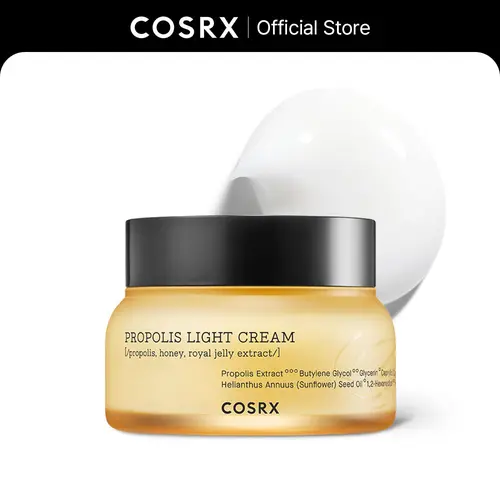 [COSRX Official] Full Fit Propolis Light Cream (65ml) | NOURISH, BRIGHTEN & STRENGTHEN WITH BLACK BEE PROPOLIS