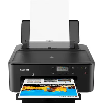 Canon PIXMA TS702a Compact Wireless Inkjet Printer #3109C022AA - High Performance, 350 Sheets Capacity, Voice-Activated Printing, 15-IPM Print Speed