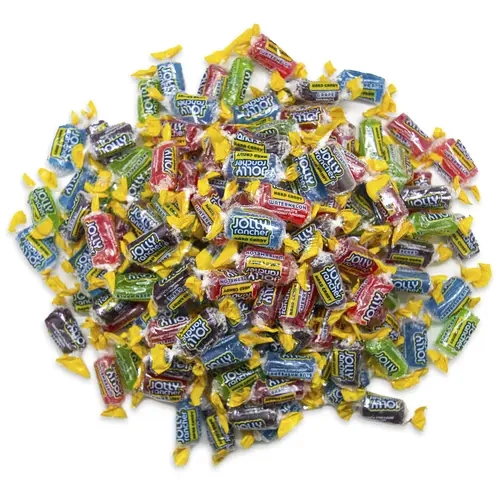 Jolly Rancher Mixed Fruity Flavor Hard Candy Variety Pack - Individually Wrapped, GMO-Free, Convenient, Easy to Distribute, Great Value Kids' Snacks Bag for Candy Bowl, Events