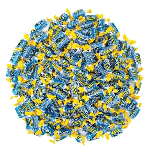 Jolly Rancher Certified Organic Blue Raspberry Flavor Hard Candies - GMO-Free, Individually Wrapped, Vending-Ready Sealed Bags, Food and Snacks for Office, All Ages Everyday Sweet Treats