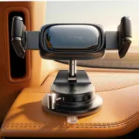 【DealsForYouDays】LISEN Auto-Adjusting Phone Holder 360-Degree Rotating Phone Mount (upgraded clip for easy attachment and removal), Suitable For 4-7 inch Smartphones Such as iPhone, Samsung, Google, and Nokia Dashboard Mounting Car Fixing Clips