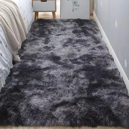 Fluffy Bedside Rug, Fluffy Area Rugs, Multi-size Modern Soft Plush Bedside Carpet, Non-slip Floor Mat for Home Living Room Bedroom Dormitory