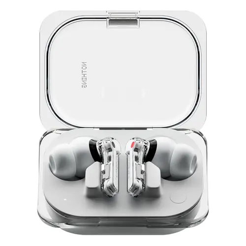 NOTHING Ear (a) Lightweight Wireless Earbuds Headset - Bluetooth Headphones, 45dB ANC Boost, 4.8g Low Latency Gaming Earbuds, Dual-Device Connect, Hi-Res Audio 11mm Driver, ChatGPT Integration, 42.5H Playtime, Fast Charge