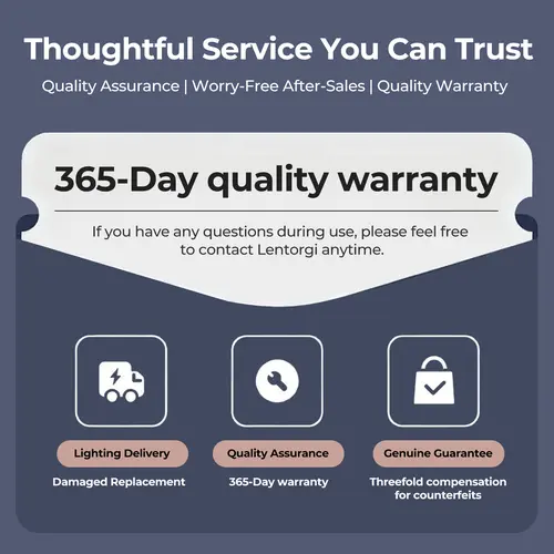 Lentorgi Exclusive Warranty Service, Outlet Extender, Fabric Shaver