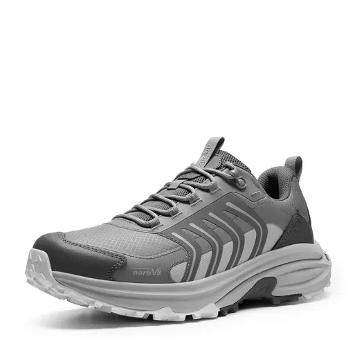 【DealsforYouDays】NORTIV 8 Men's Waterproof Hiking Athletic Shoes - Non-Slip, Lightweight, Comfortable Armadillo FieldLite Casual Trainers for Outdoor Trekking, Daily Wear, Mens Athletic Shoes,summerwins,father'sdaygifts