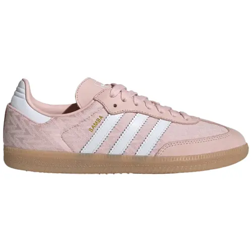adidas Samba OG Sandy Pink White Gold IH3977 Women's Fashion Shoes New