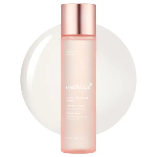 [medicube] Triple Collagen Toner | Kbeauty Toner/ Korean Toner / Glass skin / Glowy Skin / Collagen+Hyaluronic Acid+Niacinamide