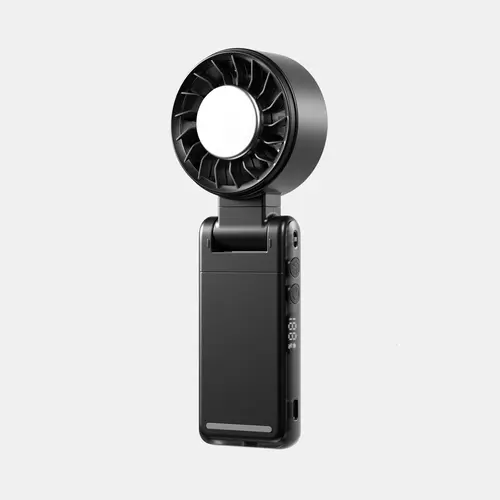SWEETFULL 3-in-1 Cordless Handheld Turbo Fan - 1 Handheld Fan, Clip & Ice Turbo Design, 5 Speeds, 3000mAh Li-ion Battery, 360°+180° Rotatable, 160g, 6.5h Long Run, 5V USB Input, USA-Canadian Cup Compatible, for Parades, Outdoor Activities