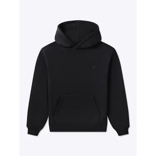 CUTS CLOTHING Divine Fleece Brand Clothing Men's Unisex Heavyweight 74% Cotton-26% Polyester Soft Brushed Hoodie Top, Relaxed Classic Fit, Ribbed Details, Smooth Hem, Kangaroo Pocket, Dropped Shoulder, Casual Athleisure Outfit (All Seasons)