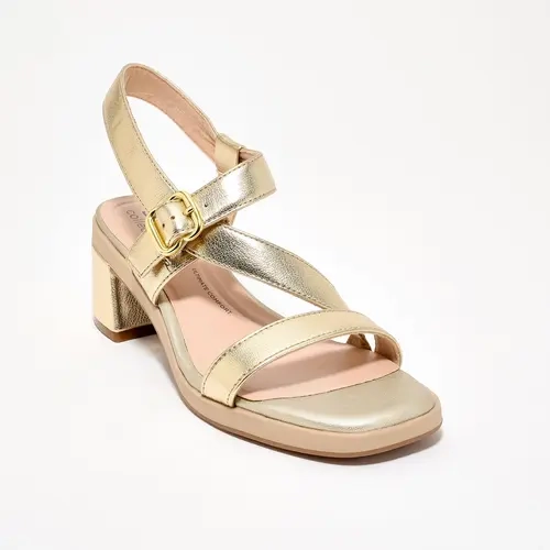 Clarks Collection Leather Heeled Sandals -Jaylan Sol