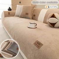 Soft Chenille, Breathable Machine Washable Couch Cover, Pet-Friendly Non-Slip Furniture Protector, Lightweight All-Season Sofa Pad for Sectionals & 1/2/3/4-Seater Sofas, Couch Covers For Sofa