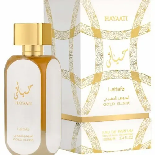Lattafa Hayaati Gold Elixir For Unisex 3.4 Oz Eau De Parfum Spray