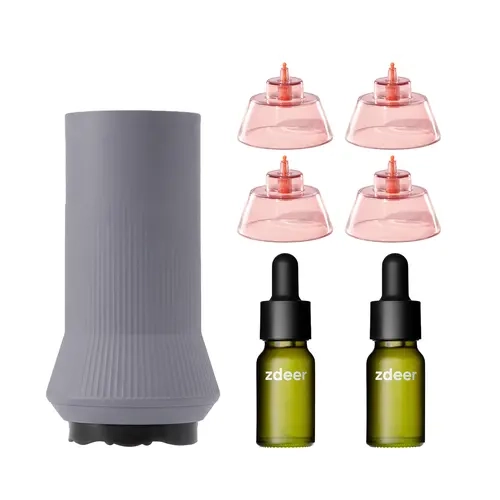 SohoChic zdeer 5-in-1 Electric Cupping Massager G02 for Belly & Thighs, Dynamic Suction, Heat & Red Light Therapy, Cellulite Massage Tool, 4 Cups with Essential 2* 10ml Oils