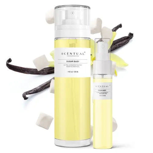NEW Sugar Baby Ultra-Concentrated Perfume Mist, Gourmand Marshmallow Vanilla Fragrance Handcrafted In The USA, Long Lasting Scent