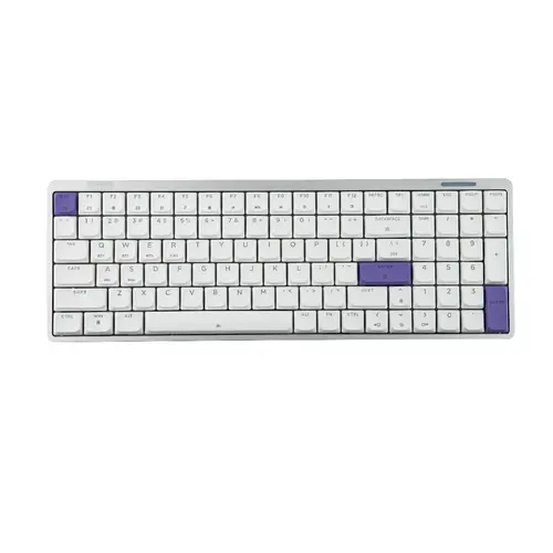 EPOMAKER Luma100 Wireless 96% Mechanical Keyboard - CNC Metal, Transparent PC Keycap Design, Thocky, Hot-Swappable Kailh Linear Switch, Tri-Mode 2.4Ghz/BT/USB, Illuminated Modern Gaming Keyboard (Dealsforyoudays), Wireless Keyboards, Illuminated Keyboards