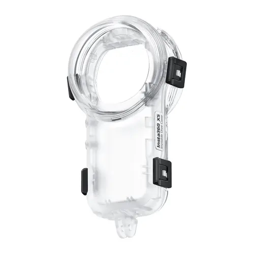 Insta360 X5 Camera Invisible Dive Enclosure - Waterproof Transparent Accessory with Secure Access for Underwater Adventure, Fuss-Free Protection for Handheld Action Cameras to Preserve Footage