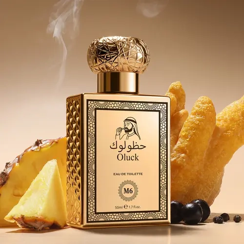 Oluck M6  Perfume for  men or  women ,Bergamot Pineapple Blackcurrant,Extrait De Parfum 50ml ,Long Lasting Luxury Fragrance,Perfect Gifts
