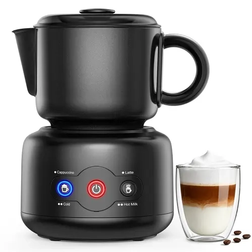 COWSAR Electric Milk Frother and Warmer, 150-300 mL, Dishwasher Safe