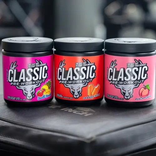 Bucked Up CLASSIC Starter Pre-Workout Powder [30 servings] - Low-Stim Pre-Fitness Supplement