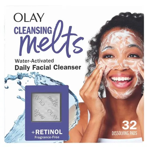 Olay Cleansing Melts + Retinol | 32 Count