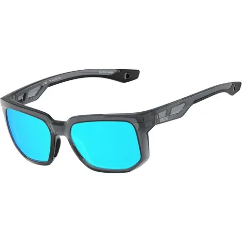 ATTCL Men's Polarized Rectangular Lens Sunglasses - Anti-Slip TR90 Frame, UV400 Protection PC Lens - for Sport Fishing, Driving Use