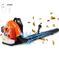 【DealsForYouDays】VEVOR Backpack Gas Leaf Blower, 79cc 2-Cycle Gas Powered High Speed Blower with 3L Fuel Tank, 184MPH Speed, Portable for Lawn Care & Leaf Cleaning